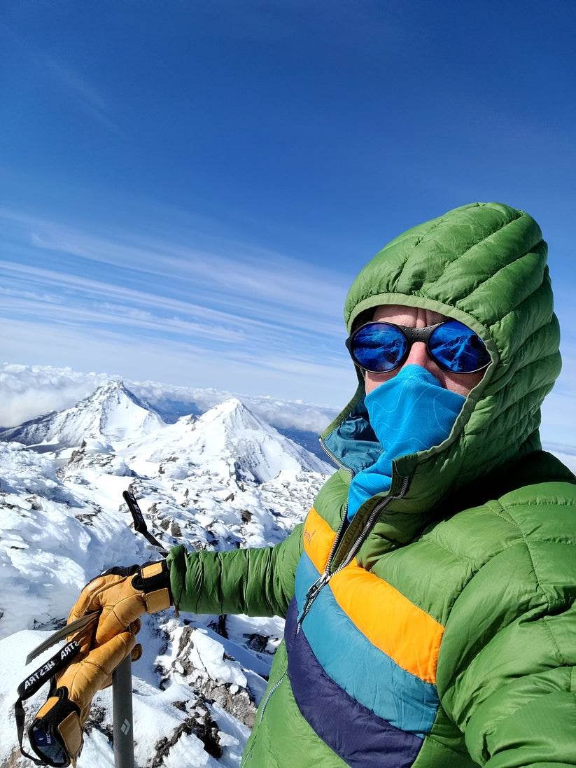 Rainier Watch Topo Design Neck Gaiter LUE Outdoors